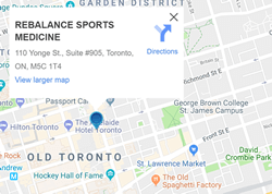 Rebalance Sports Medicine - 110 Yonge Street Suite #905